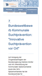 Mobile Screenshot of kommunale-suchtpraevention.de